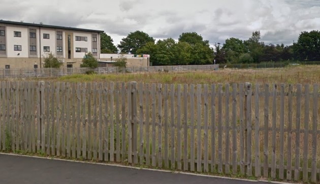 Derelict Land Behind The Shops